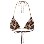 Top bikini con stampa leopardata O1A00J FSGDMHY13M DOLCE & GABBANA 