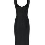Abito in guaina elastica e pizzo F63G9T GDCLQN0000 DOLCE & GABBANA 