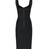 Abito in guaina elastica e pizzo F63G9T GDCLQN0000 DOLCE & GABBANA 