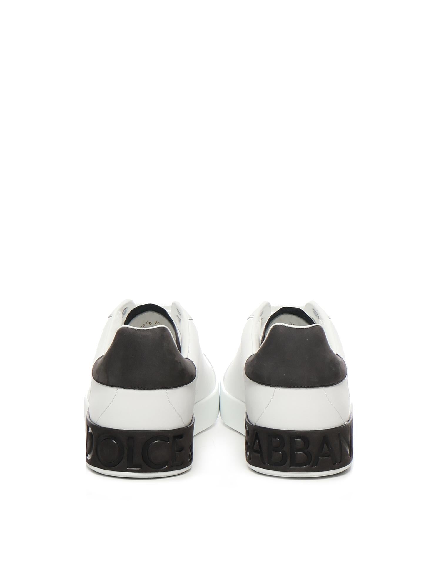 Sneakers Portofino in pelle CS2278 AF21889697 DOLCE & GABBANA 