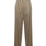 Pantaloni con coulisse in lana e cashmere H526Y04WHA 8586 LOEWE 
