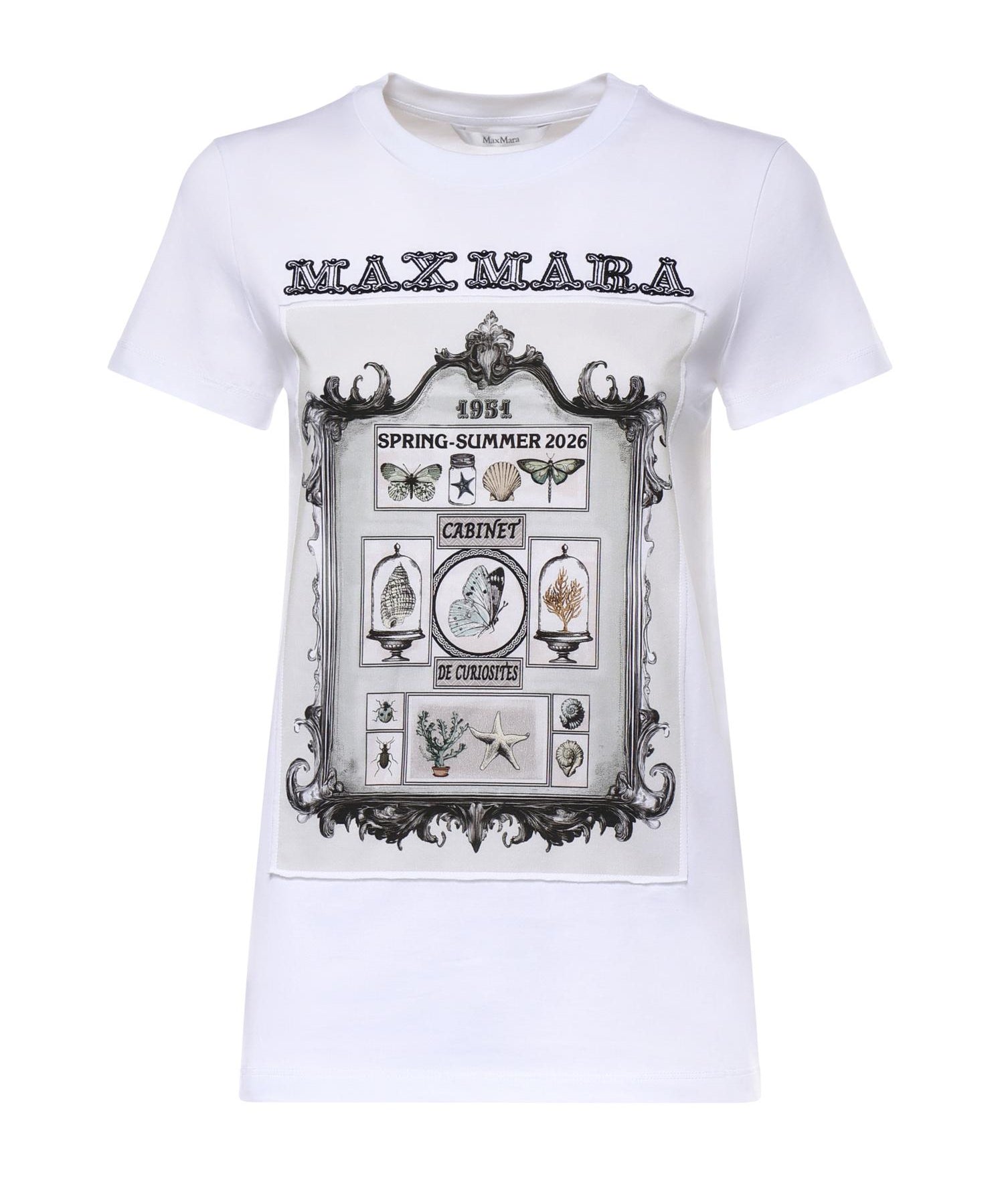 T-shirt in jersey di cotone 2611941062600 020 MAX MARA 