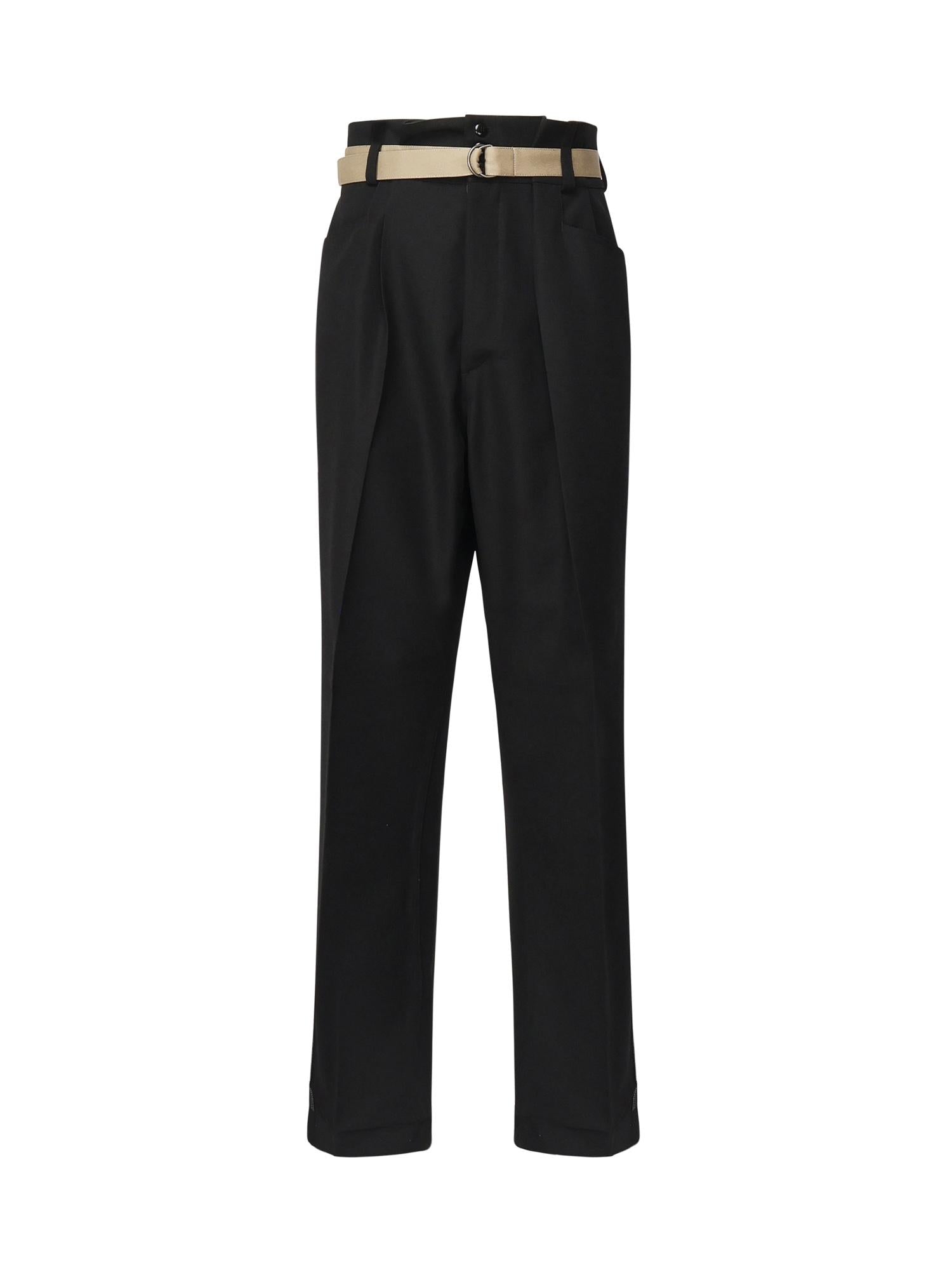 Pantaloni in lana S50KA0688 M35518900 MAISON MARGIELA 