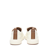 Sneakers slip-on in pelle MBCD21959BARS CBEI50WHITE SANTONI 