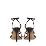 Sandali in vernice con cristalli 5393754309 WINE KURT GEIGER 
