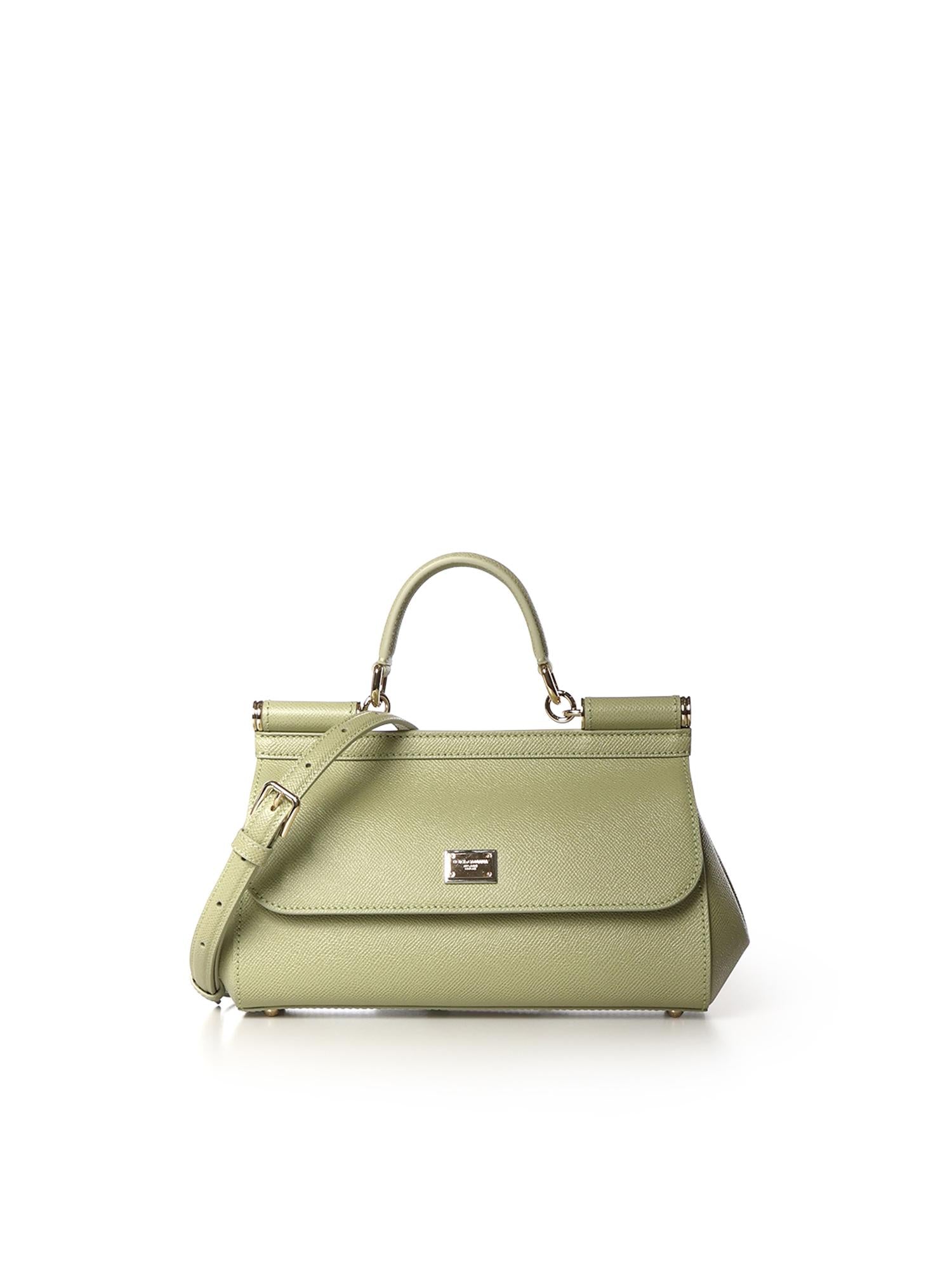 Borsa a mano Sicily media in pelle BB7652 B100180527 DOLCE & GABBANA 