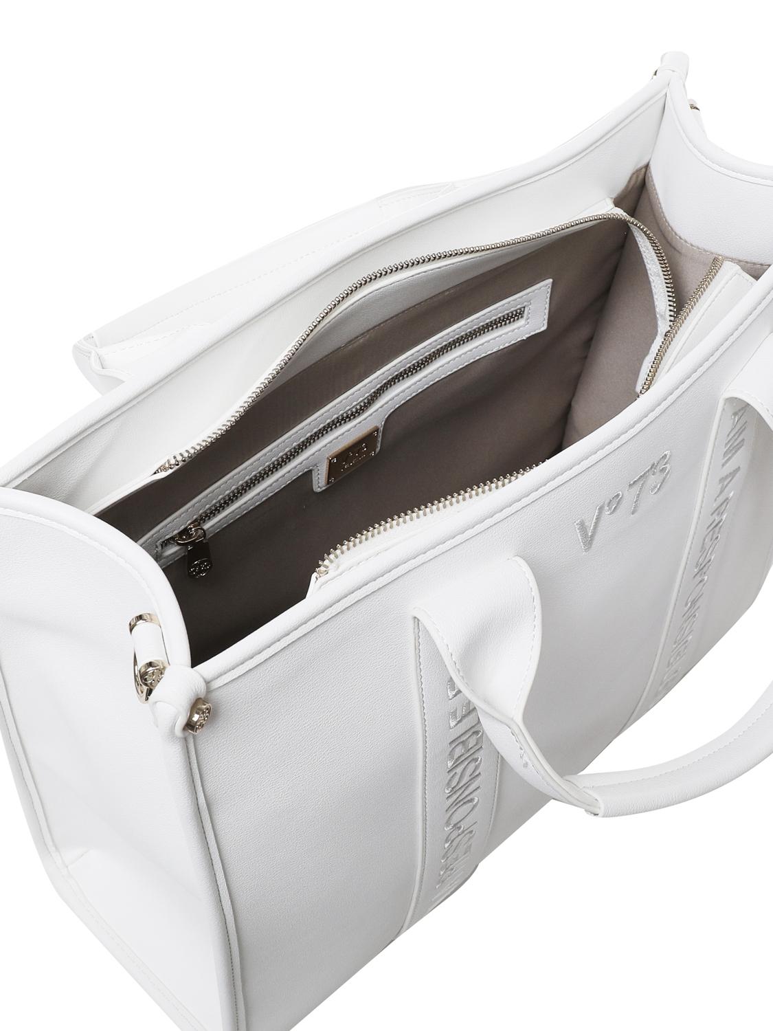 Borsa tote Echo 73 73BS7HD01 ECHO 73BIANCO V° 73 