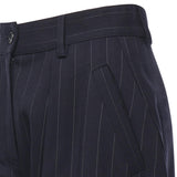 Pantaloni gessati a palloncino in lana 105707 A2QYEZ1 PINKO 