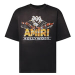 T-shirt con logo in cotone<BR/> AMTOJR1200 001 AMIRI 