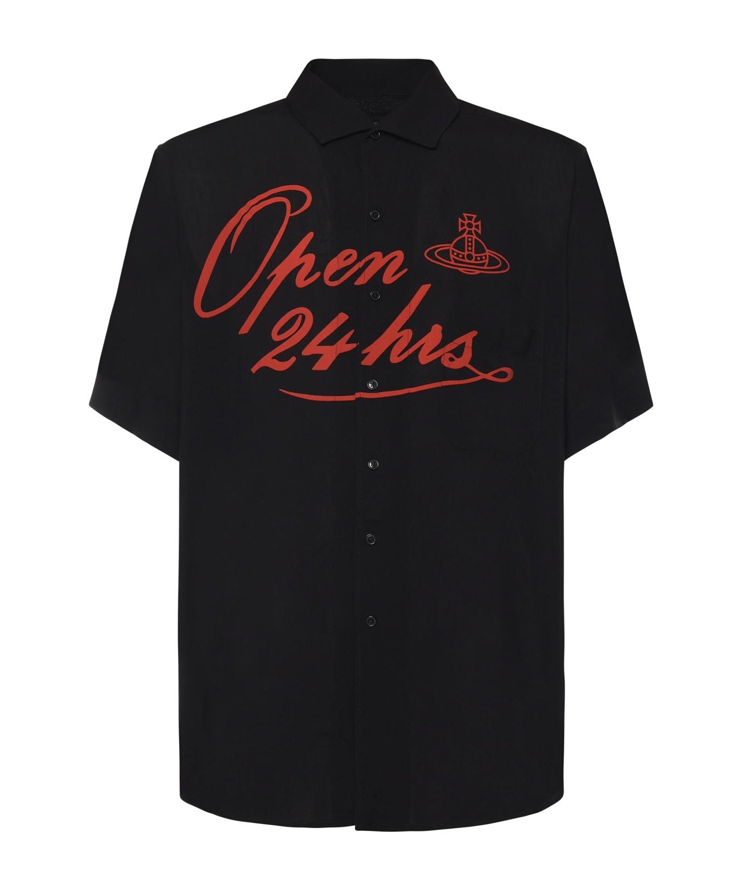 Camicia bowling Open 24 hrs 2401004K W01CMN401 VIVIENNE WESTWOOD 