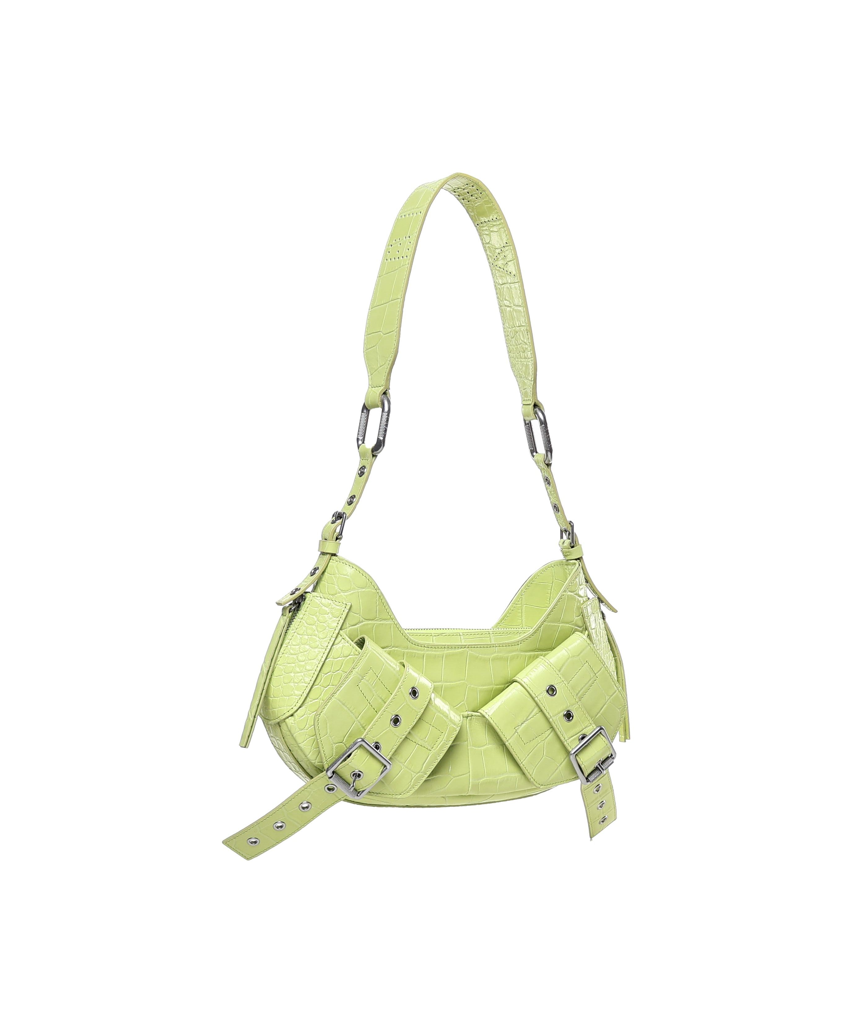 Borsa a spalla Y2K.001 FBBP70001COC -KIWI/NIKEL BIASIA 