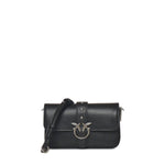 Borsa a spalla Baby Love Bag One Slouchy in pelle 105353 A0QOZ99O PINKO 