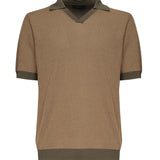 Polo in crêpe di cotone<BR/> 810192 ZN322Z5528 ZANONE 