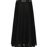 Gonna midi Rhiannon con ricamo 4248SSS251 BLK ZIMMERMANN 