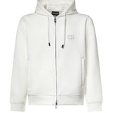 Felpa con zip in misto cotone AF10013 EM004538U0003 EMPORIO ARMANI 