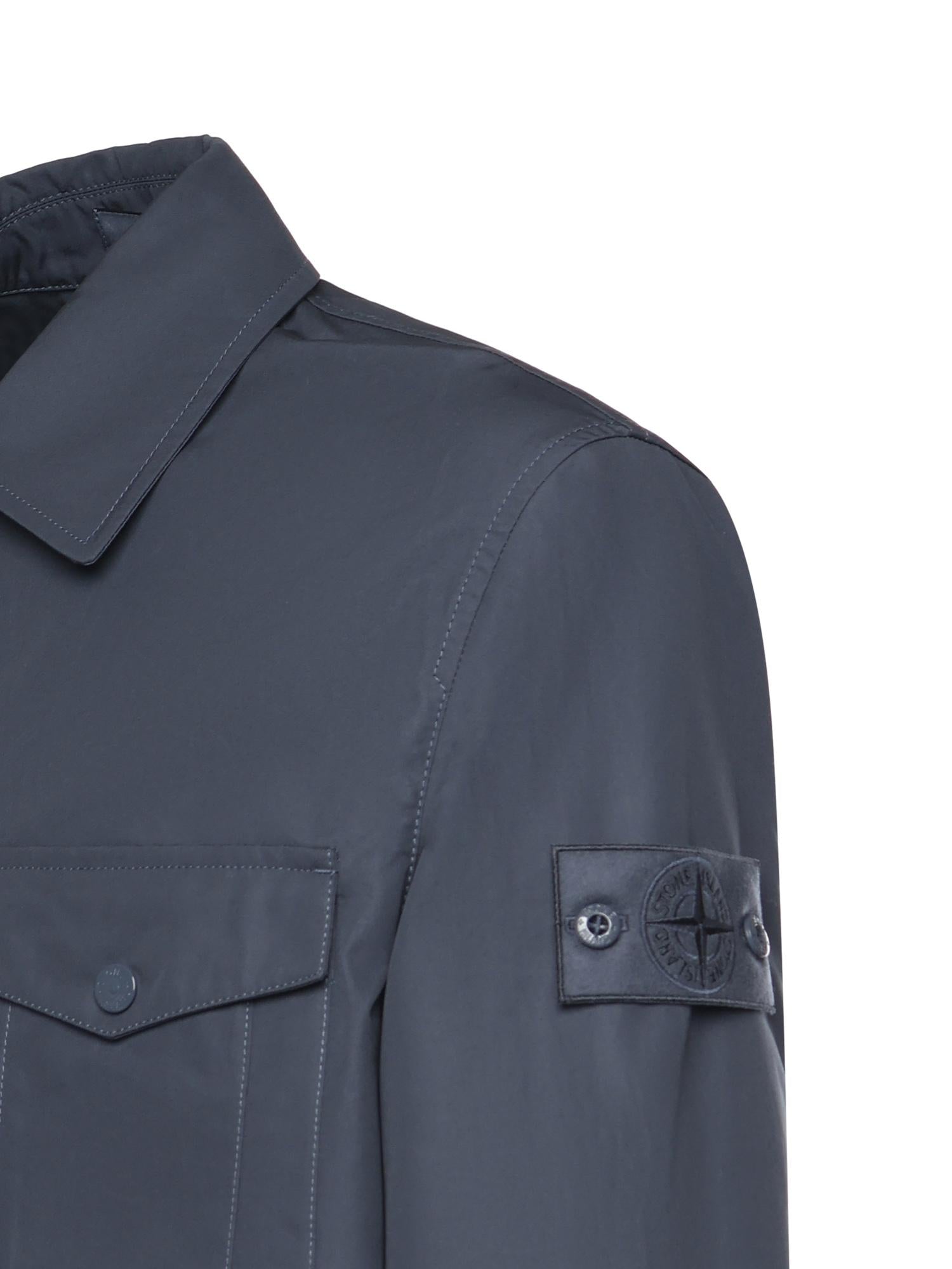 Overshirt in cotone L1S151200011 S0F01V002E STONE ISLAND 