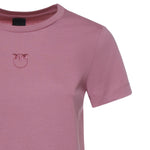 T-shirt con logo Love Birds 100355 A339Q48 PINKO 