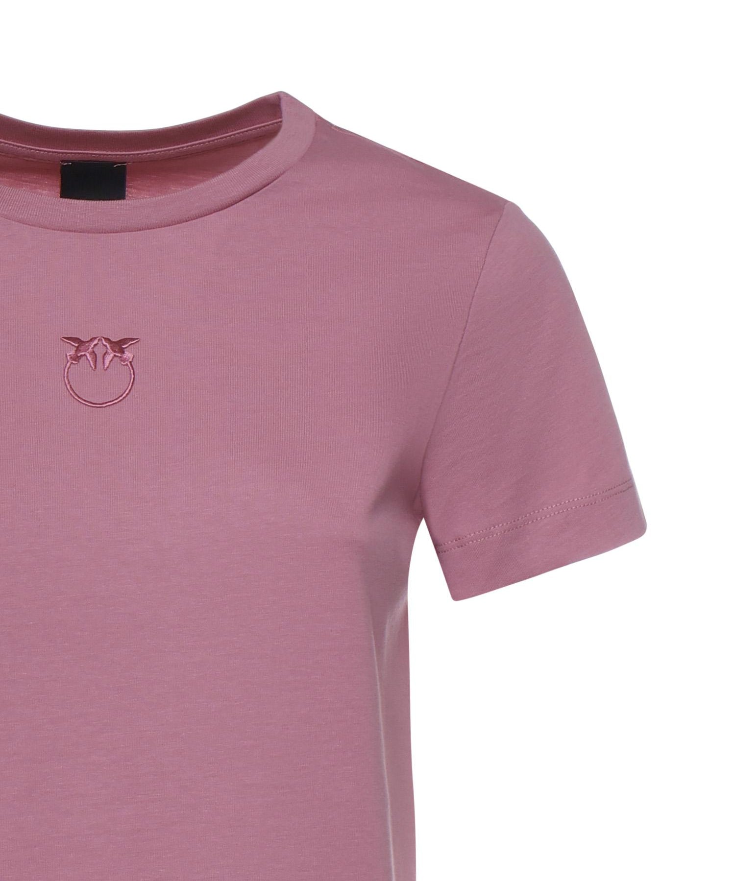 T-shirt con logo Love Birds 100355 A339Q48 PINKO 
