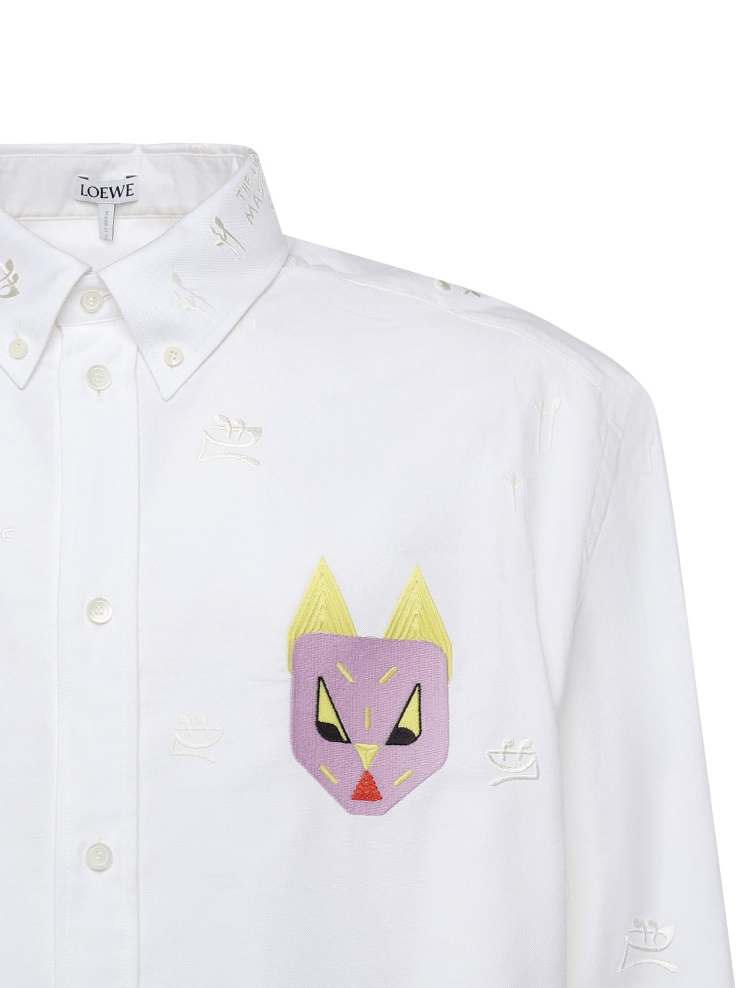 Camicia in cotone H526Y05WG7 2016 LOEWE 