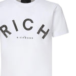 T-shirt con logo<BR/> RMP25478TS  JOHN RICHMOND 