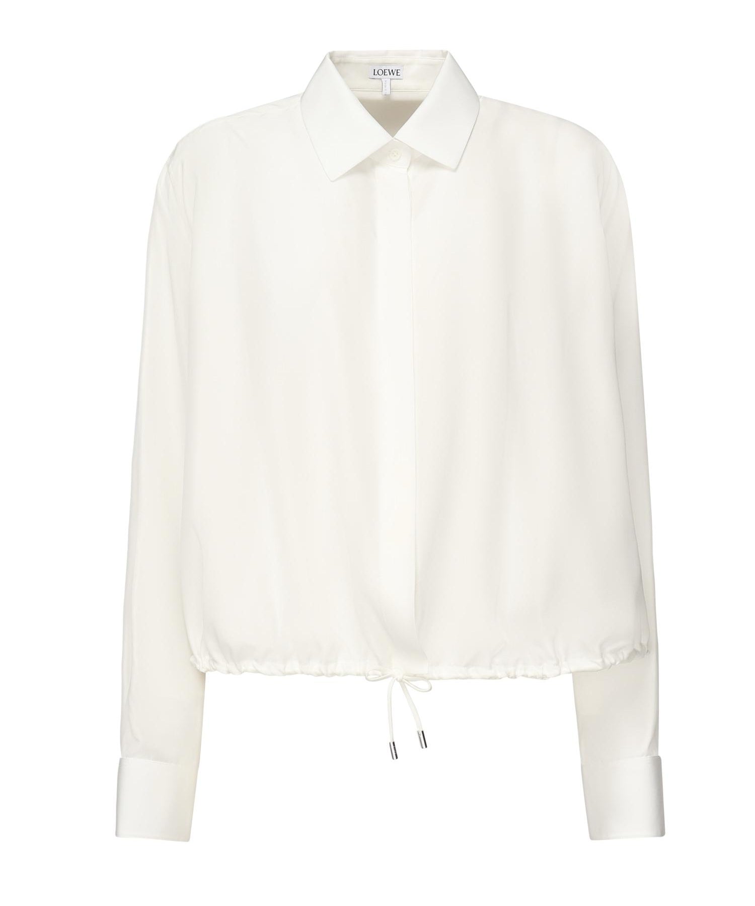 Camicia a palloncino in seta S359Y05XET 2100 LOEWE 