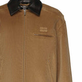 Blouson con logo<BR/> ML1336 1795F0346 MIU MIU 