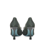 Décolleté Alena in suede ALENA 039 CAMOSCIOVERDE FRATELLI RUSSO 