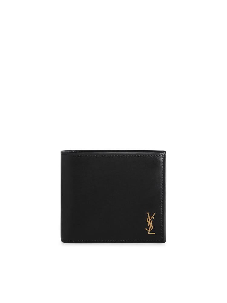 Portafoglio cassandre east/west in pelle lucida 607727 02G0W1000 SAINT LAURENT 