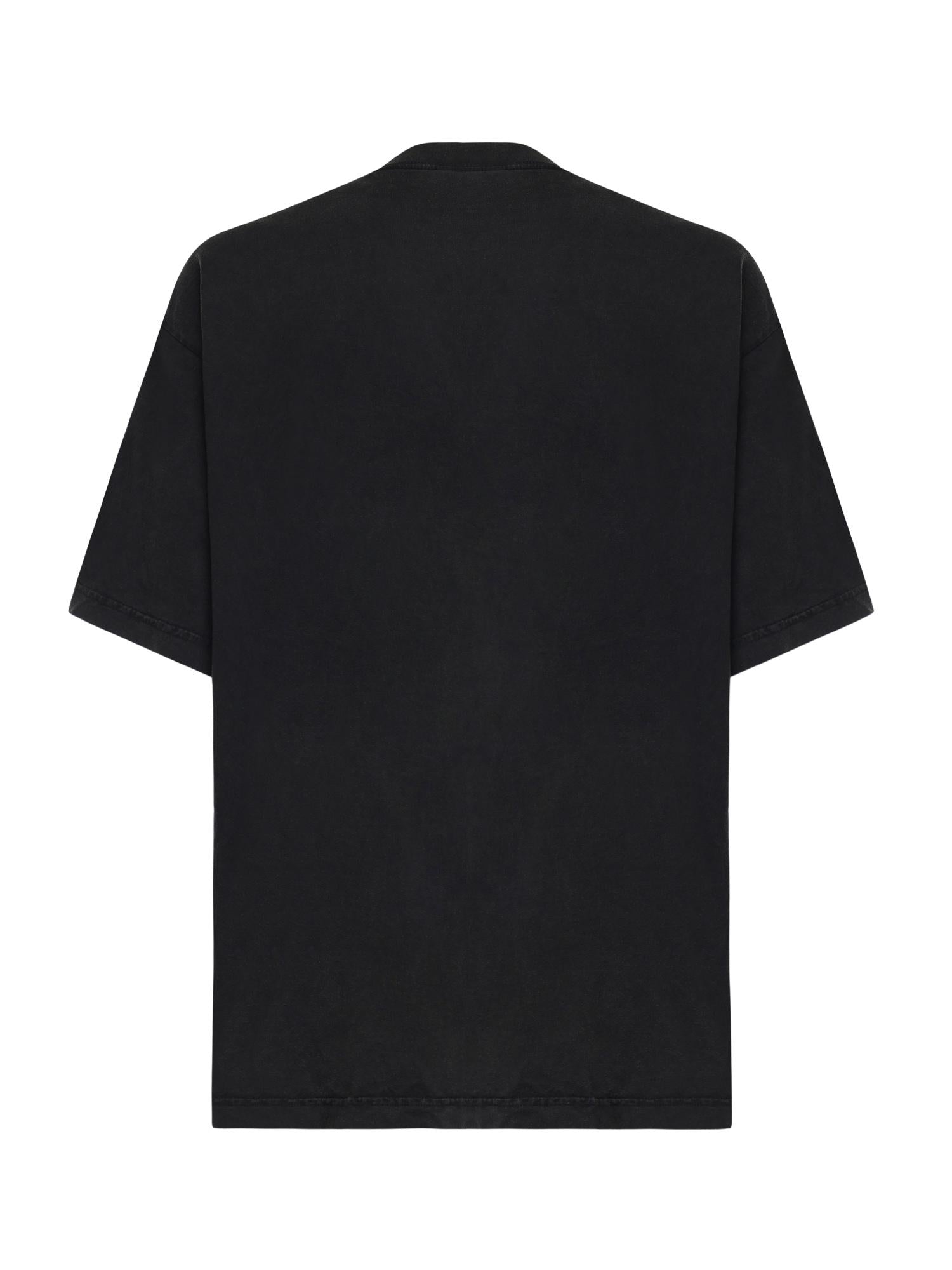 T-Shirt Crayon Loop in cotone 764235 TTVN59034 BALENCIAGA 