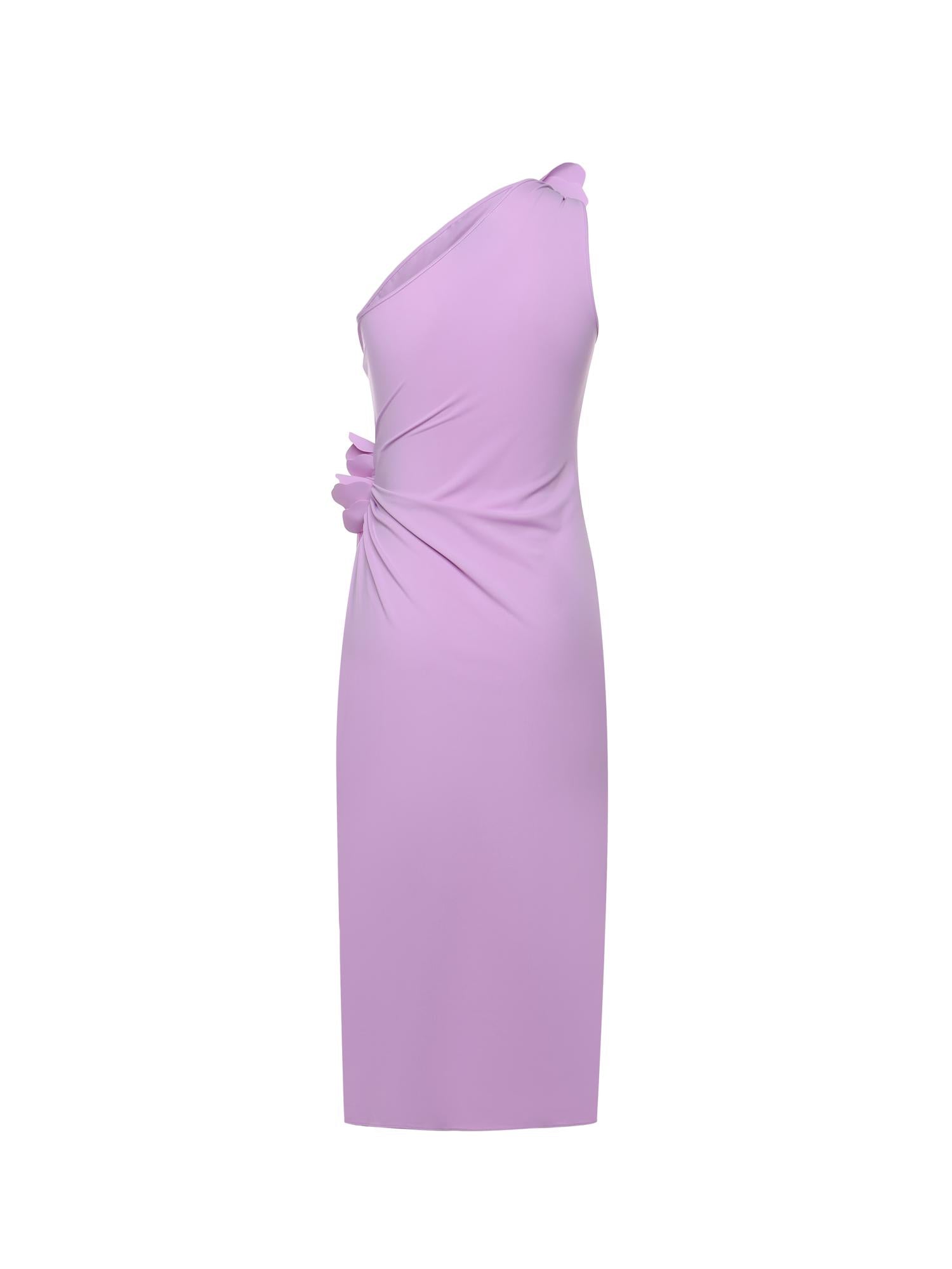 Mini abito asimmetrico con fiori COPR276F5021 PRP COPERNI 