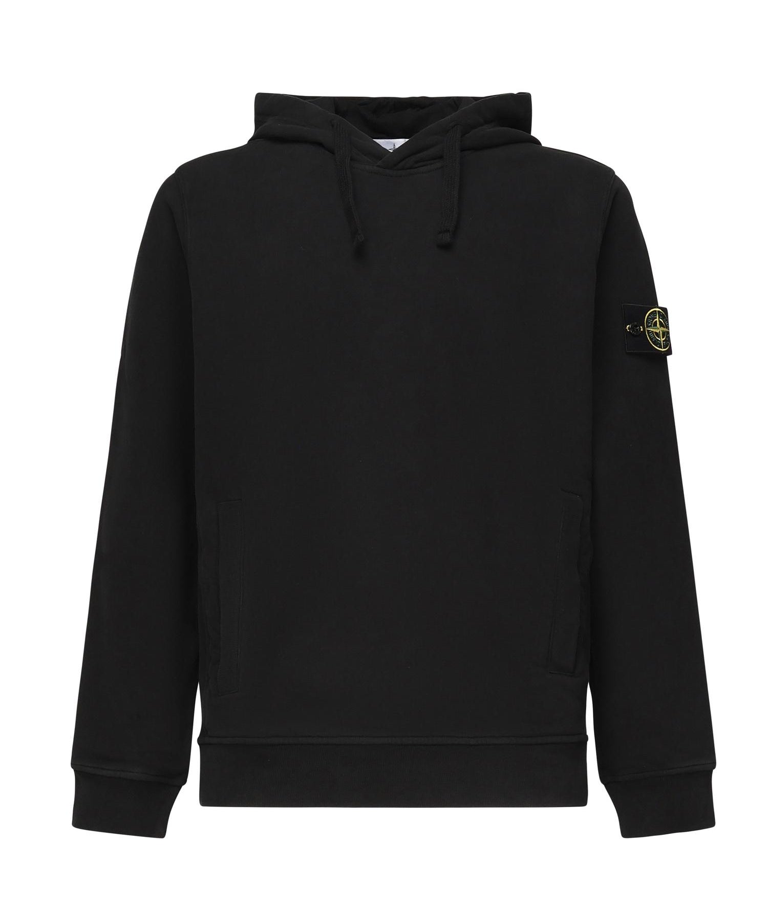 Felpa con cappuccio e logo<BR/> K2S156100029 S0A20V0029 STONE ISLAND 