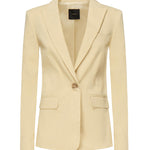 Blazer monopetto in lino 105057 A0IMC23 PINKO 