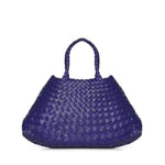Borsa Santa Croce small in pelle 8893 DEEP PURPLE DRAGON DIFFUSION 
