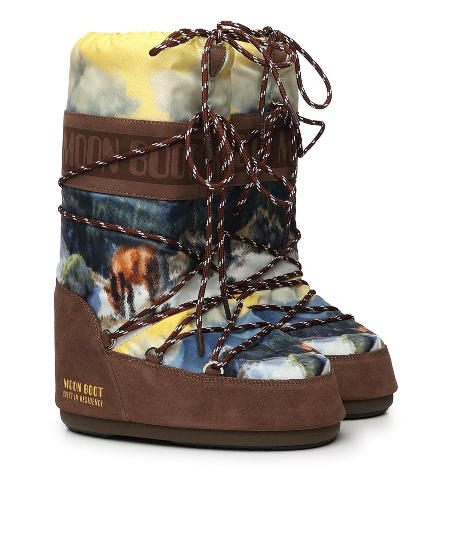 Moon Boot x Guest In Residence Stivale Icon High Postcard 80D1403090 M062 MOON BOOT 
