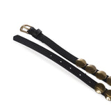 Cintura Trinidad in pelle GWA00408 A00044890100 GOLDEN GOOSE 