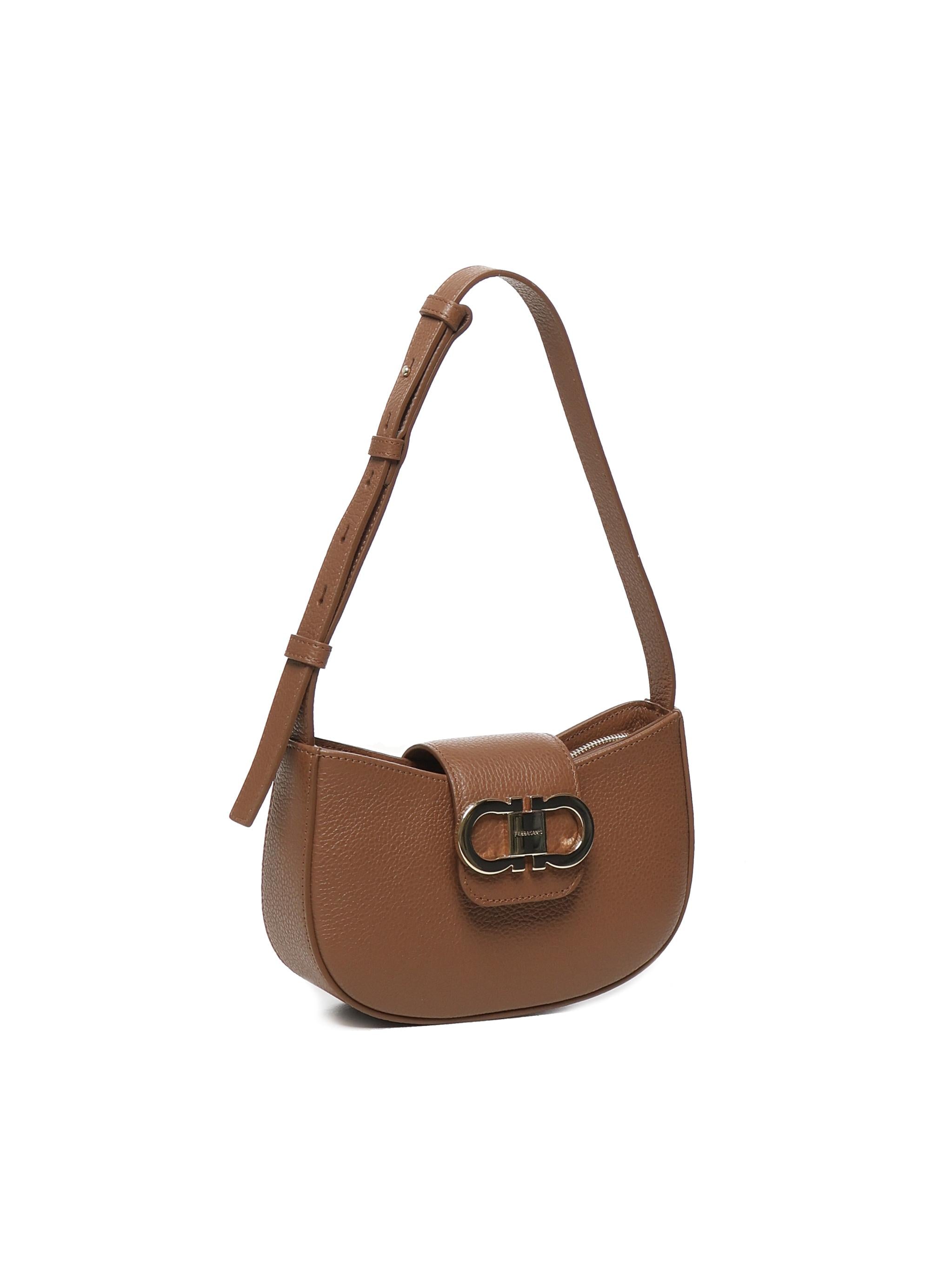 Mini bag Double Gancini 220947 785945006 FERRAGAMO 