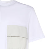T-shirt in cotone con taschino JG00072UL 521321000 LAMINAR 
