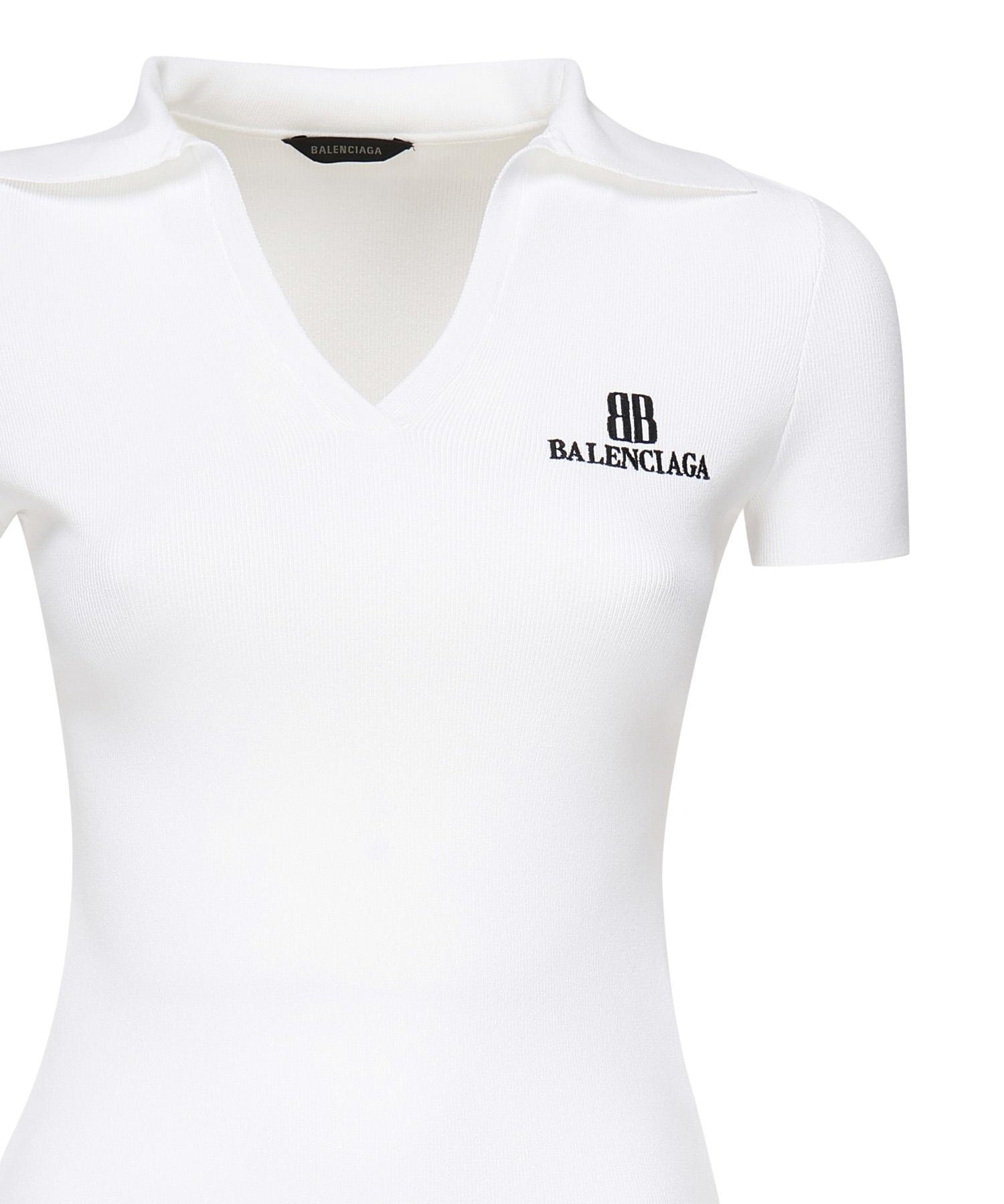 Polo con logo 835501 T52319040 BALENCIAGA 
