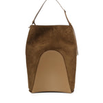 Secchiello Hip Large in suede AA1L6006CA577 A47 ALAIA 