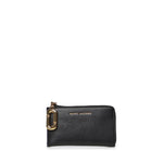 Portafoglio in pelle con logo<BR/> 2P6SMP018S01 001 MARC JACOBS 