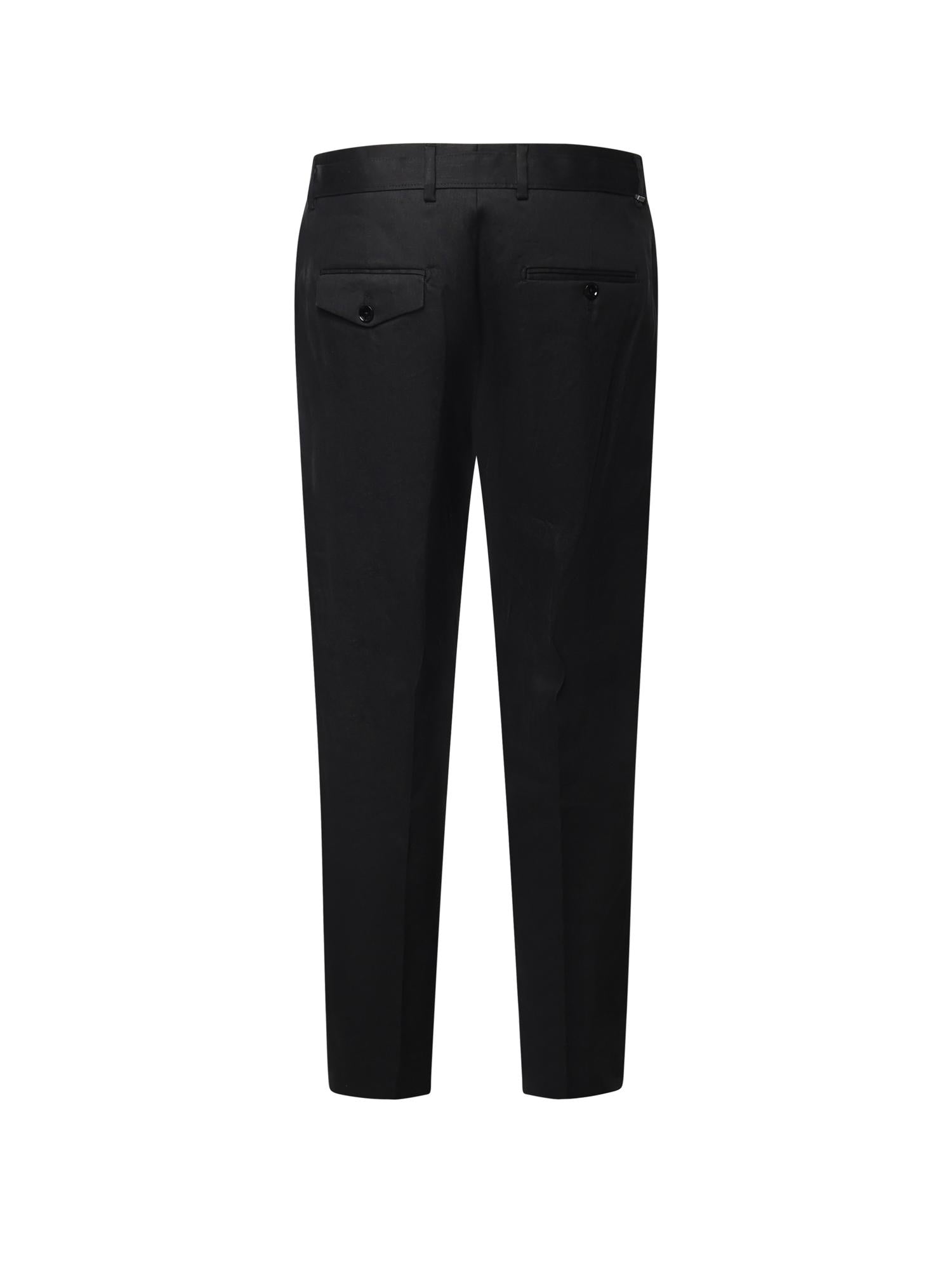 Pantaloni in misto lino ANDY LAQNERO BE ABLE 