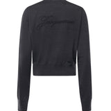 Maglione con logo ricamato 25HSWW00632AK00299 970 JACQUEMUS 