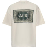 T-shirt Chateau Crest in cotone<BR/> AMTOJR1063 127 AMIRI 