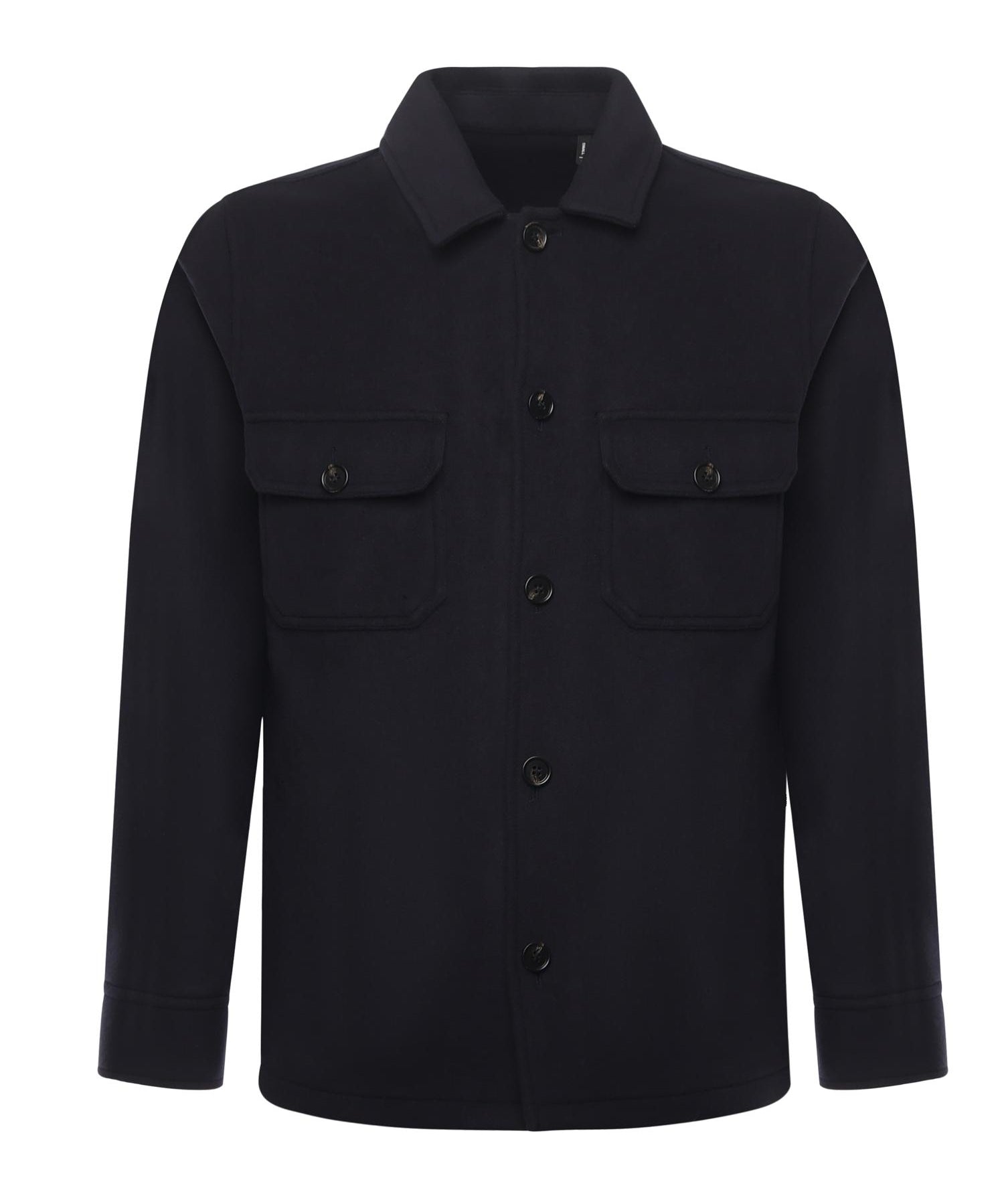 Shirt Jacket in panno<BR/> KJM04512070WND U807 HOGAN 
