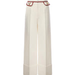 Pantaloni in crepe couture 7B3RB654 1CFAS0 VALENTINO GARAVANI 