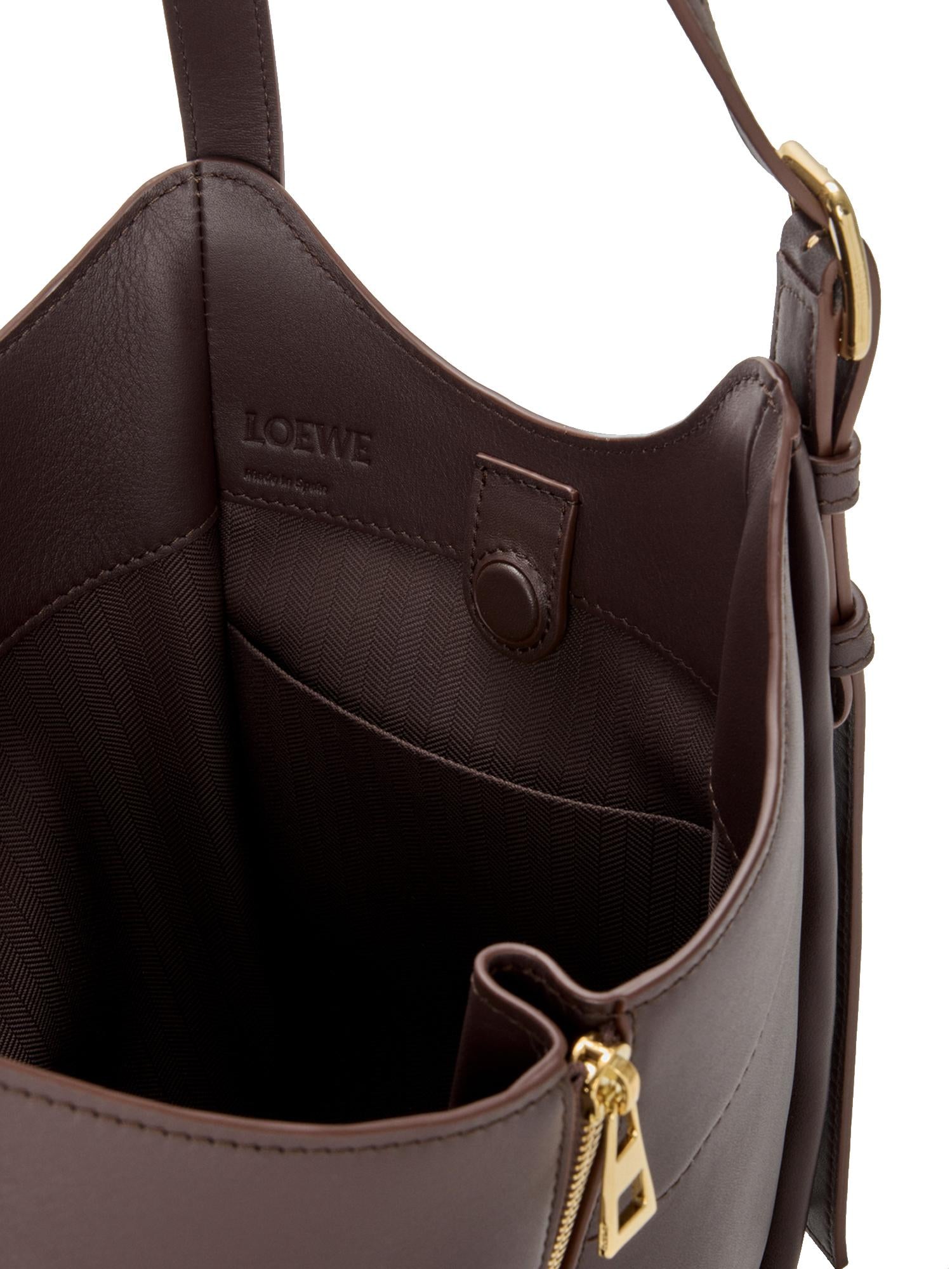 Borsa Hammock Flip in pelle di vitello A538HHBX07 0018 LOEWE 