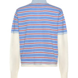 Polo Striped Rugby in cashmere W40710JL CLEAR SKY COMBO GUEST IN RESIDENCE 