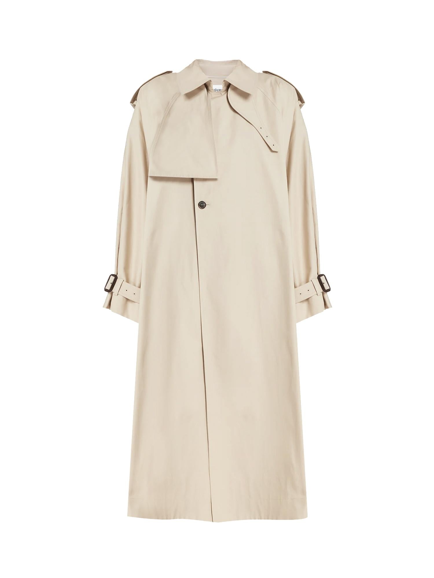 Mantella-trench in twill di cotone 848929 Y3A999610 SAINT LAURENT 