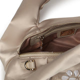 Mini bag con applicazioni floreali 73BS9MZ01 KAYLACHAMPAGNE V° 73 