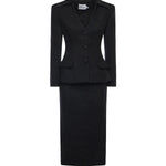 Abito midi con blazer RS26041M B SELF-PORTRAIT 